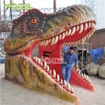Dinozavr T Rex fotosuratlar uchun bosh